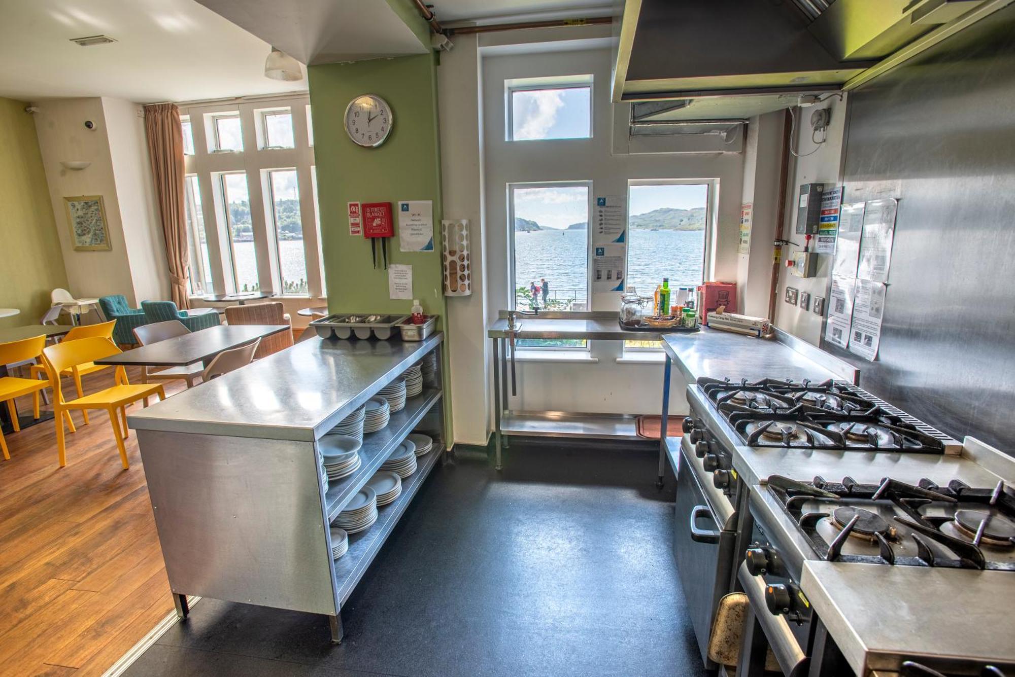 Oban Youth Hostel Exterior photo The kitchen at the hostel
